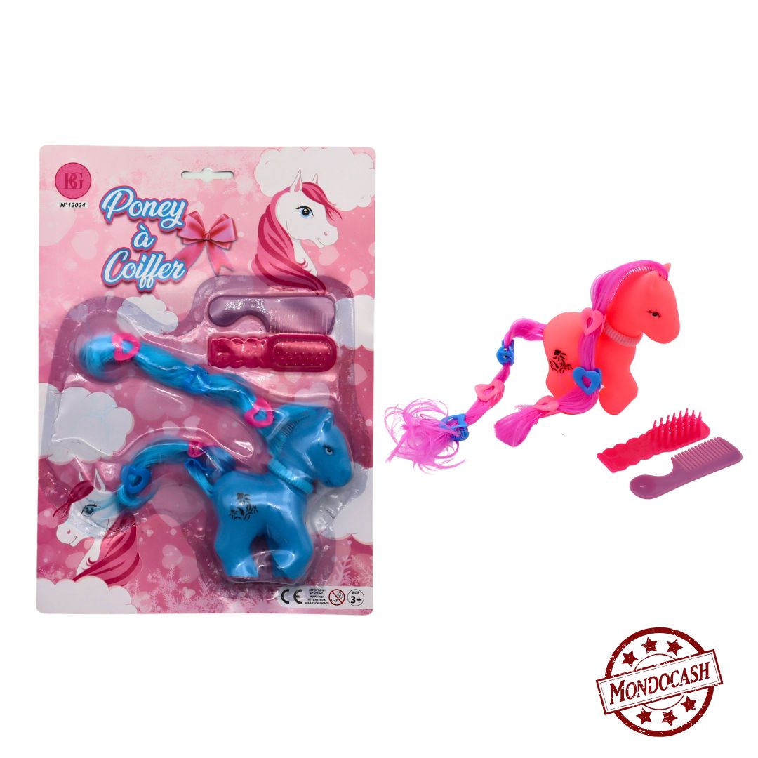 PONEY A COIFFER 10CM (BG12024) 144/24