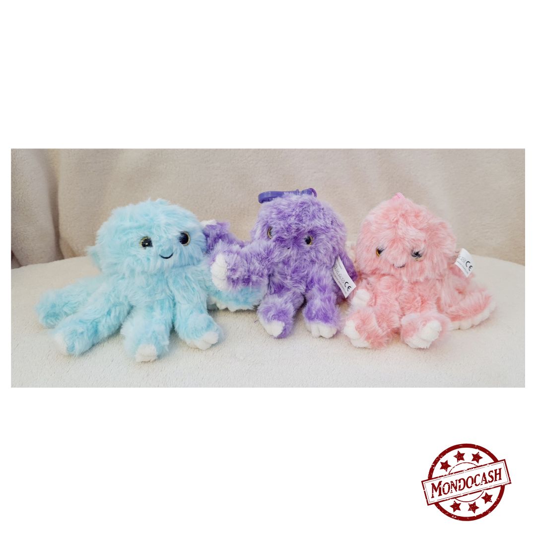 PORTE CLE PELUCHE PIEUVRE 10 CM X12PCS (MJ50149) 504