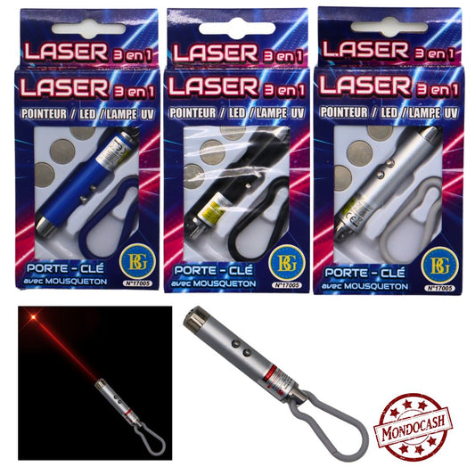 POINTEUR LASER 7 CM 3EN1 (BG17005) 24/288