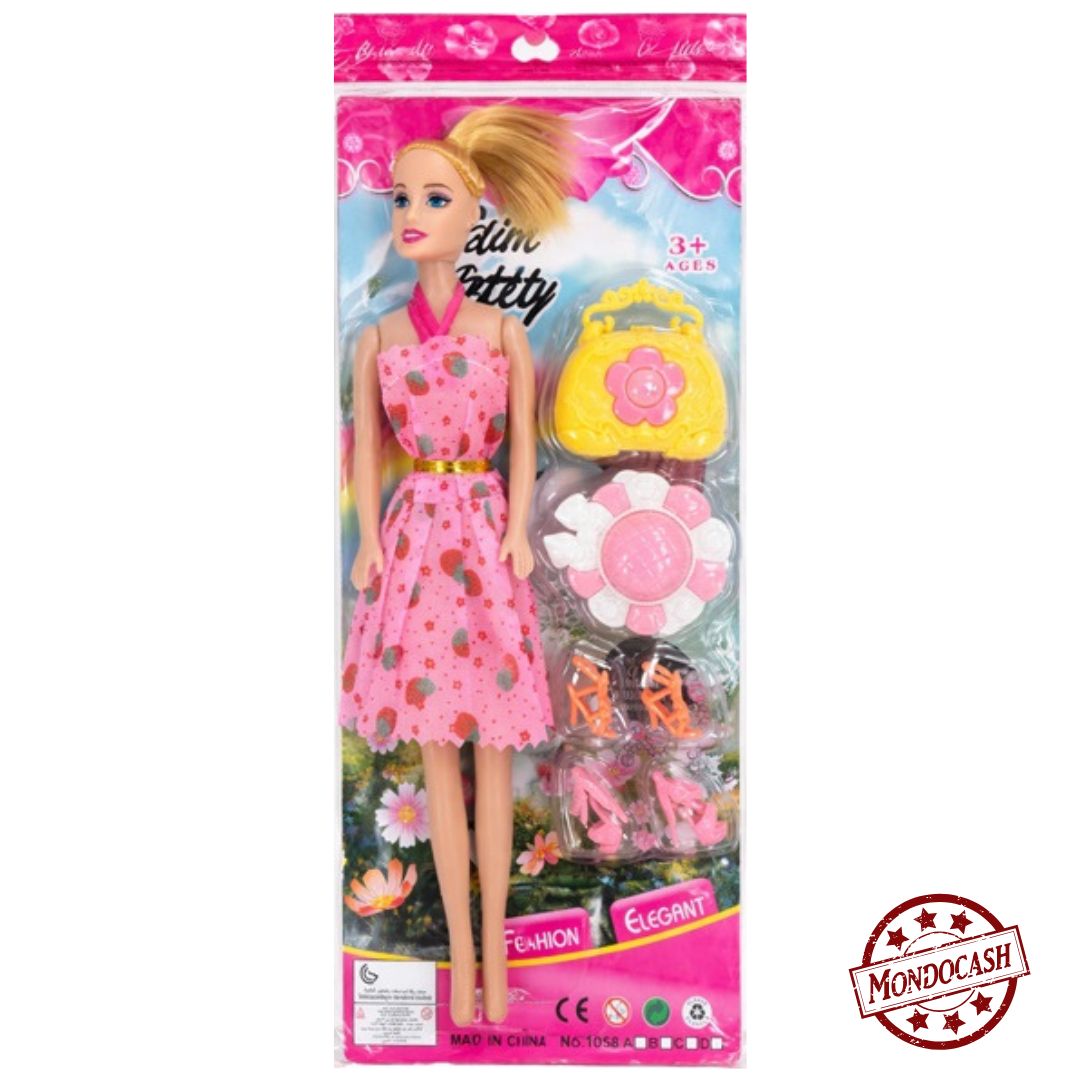 POUPEE CHAUSSURES 2 ACCESSOIRES (MJ72127) 192/24