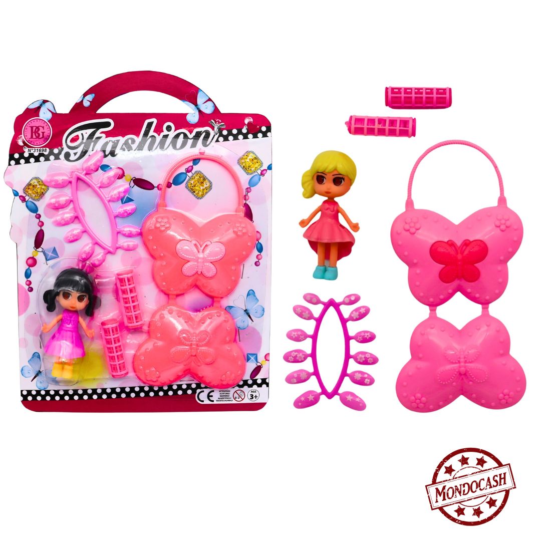 POUPEE 13 CM SAC A MAIN ACCS (BG31698) 144