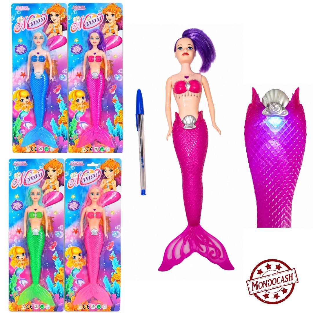 SIRENE 30 CM QUEUE LUMINEUSE 3A (MJ6104)