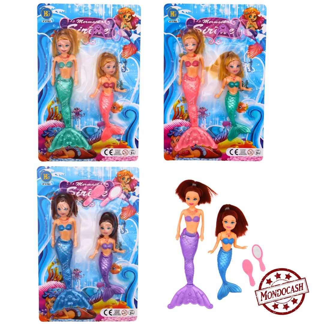 SIRENE ARTICULEE 2 PCS 21/16 CM (BG41963)