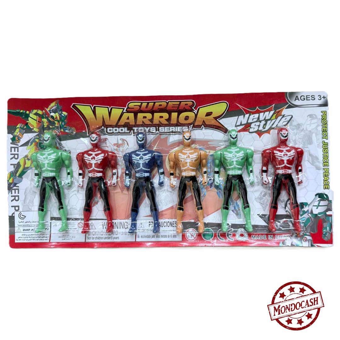 SUPERHEROS 6 PCS (MJ131461) 288