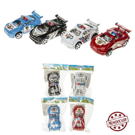 VOITURE POLICE 8CM X12PCS (LG3273) 960/480