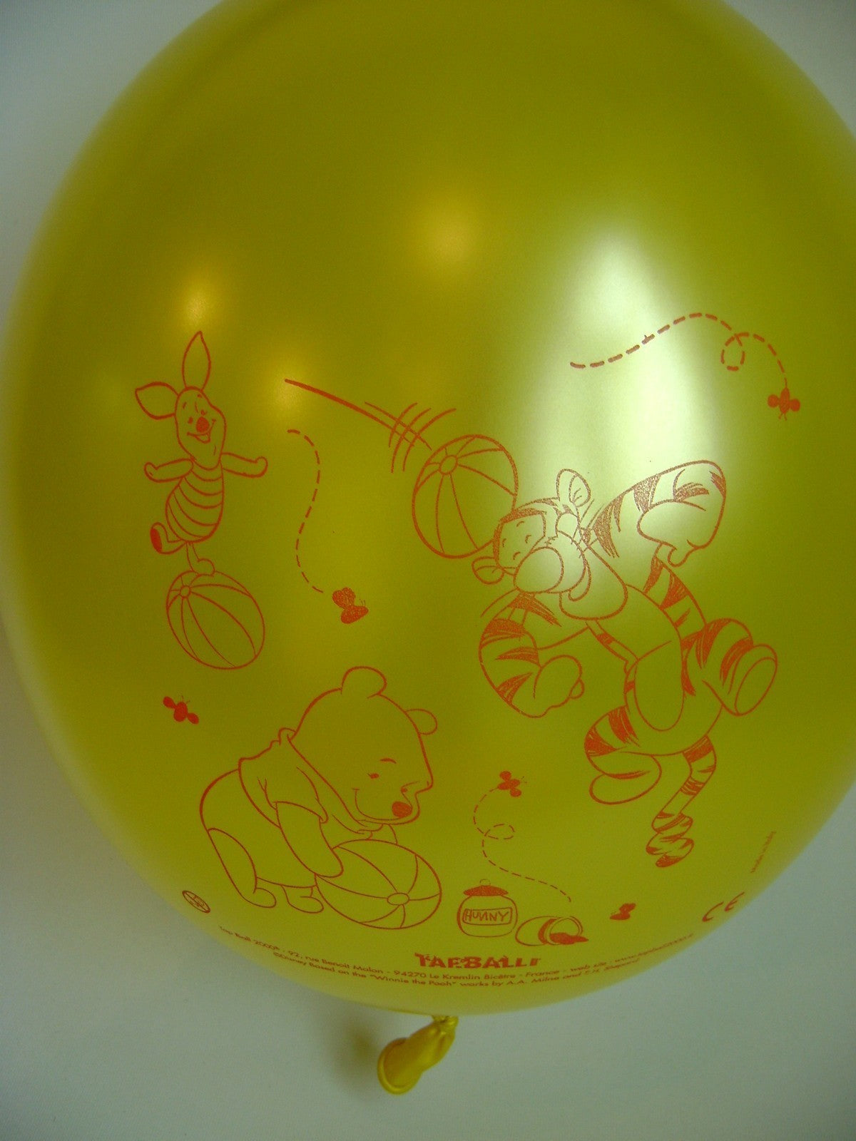 BALLON DE RIZ WINNIE L'OURSON (TB101202)