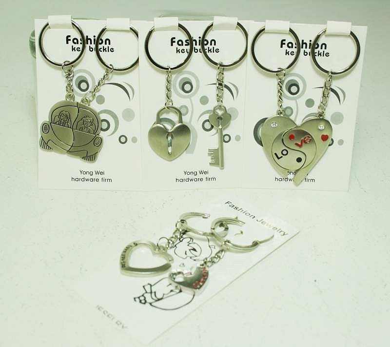 PORTE CLE LOVE METAL X12PCS (PI6528)