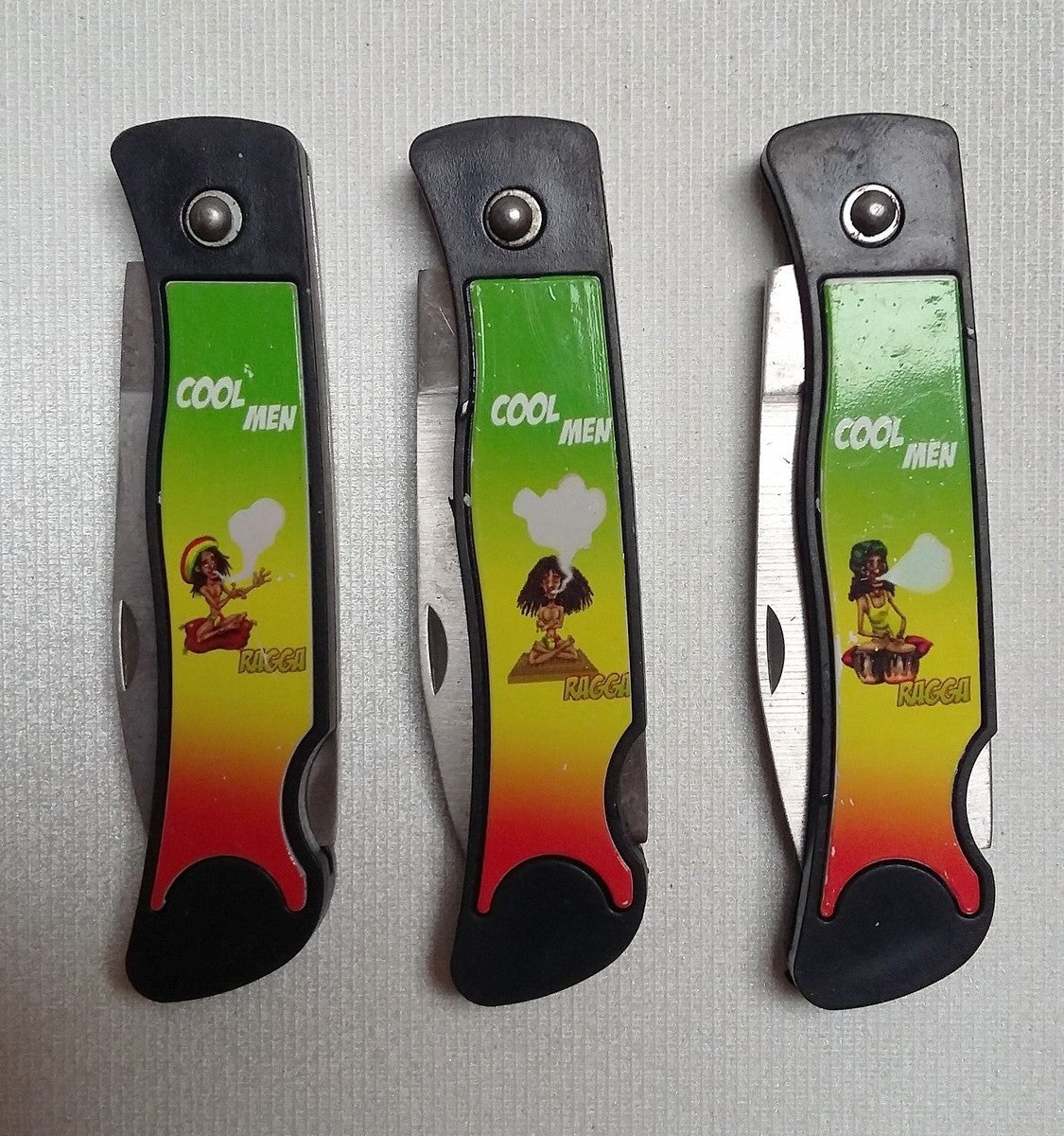 COUTEAU RASTA X12 PCS (TF2060)