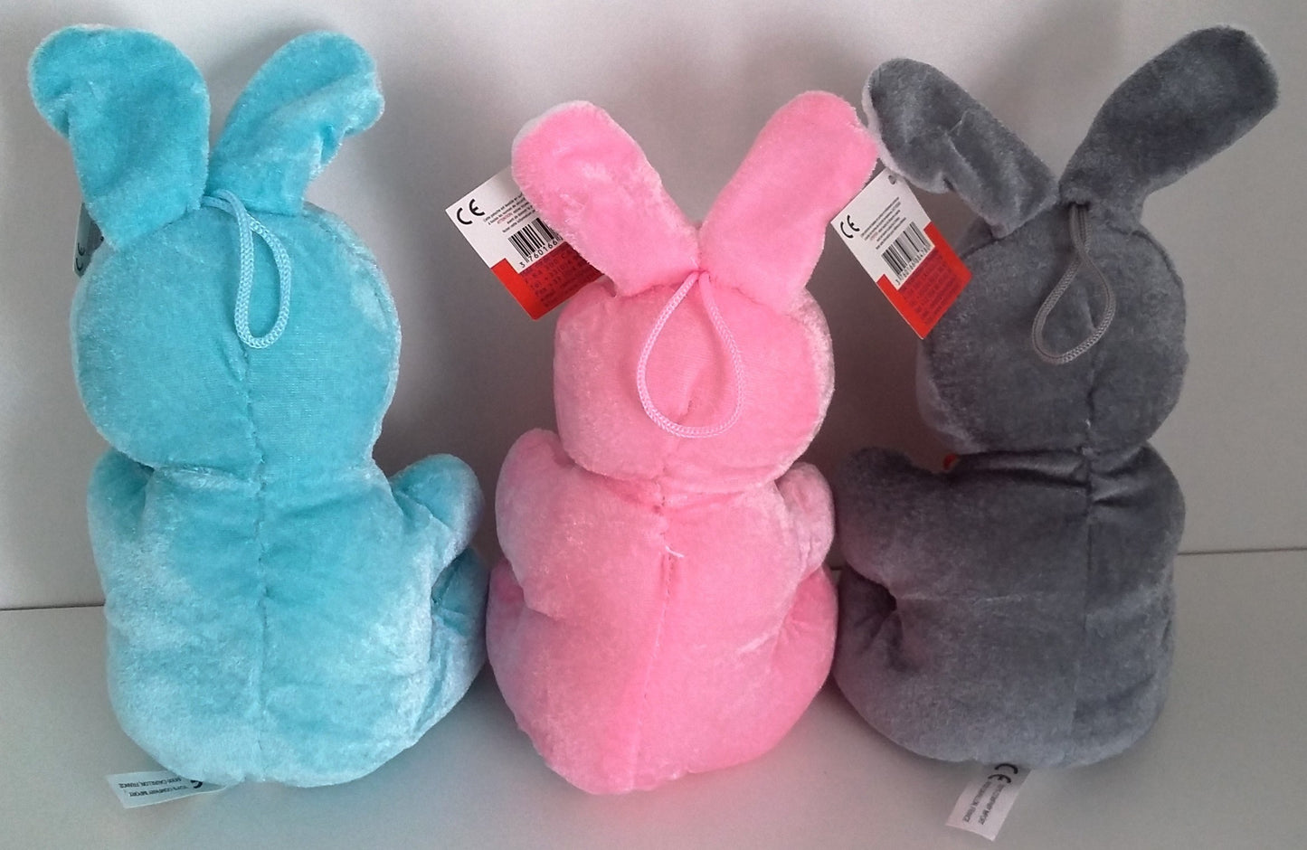 PELUCHE LAPIN 17CM X12PCS (MJ4780)