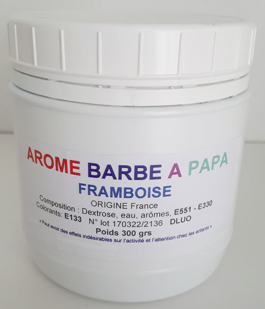 AROME BARBE A PAPA FRAMBOISE 300G (ABF)