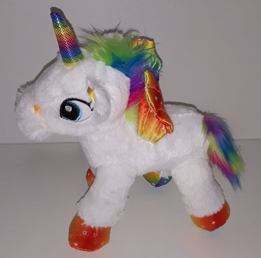 PELUCHE LICORNE AILE AEC 21CM 3C (MJ5220) 6/60