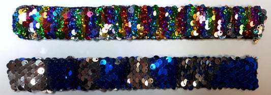 BRACELET SLAP SEQUIN 22CM (BG32879) 24