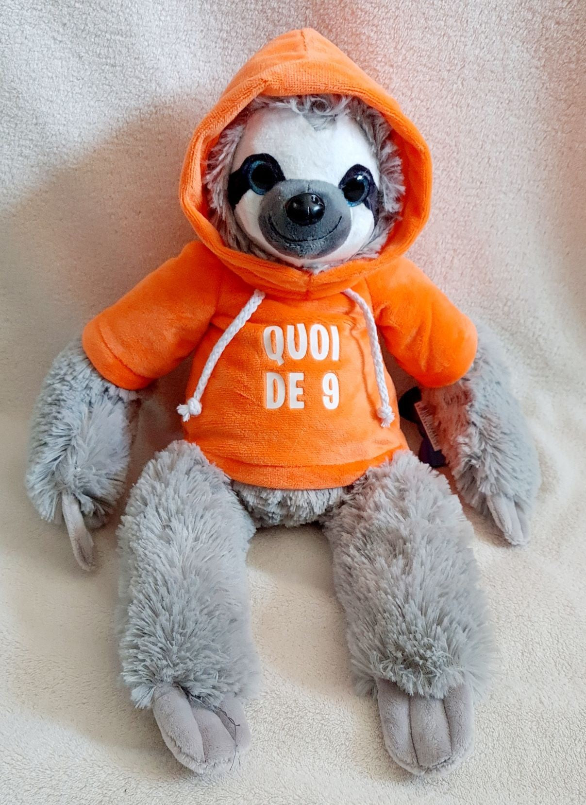 PELUCHE PARESSEUX T SHIRT 42CM 3C (MJ50019) 6/60