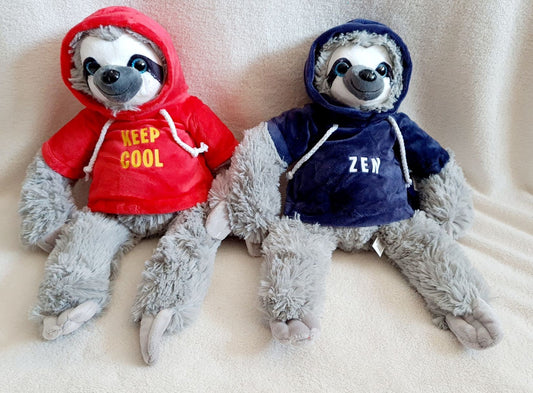 PELUCHE PARESSEUX T SHIRT 42CM 3C (MJ50019) 6/60