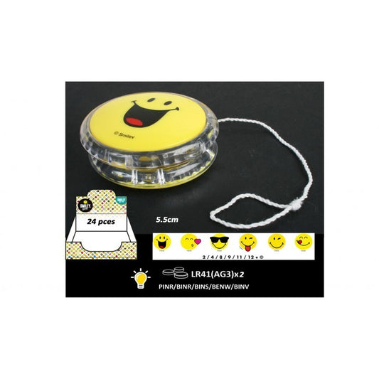 YOYO SMILEY LUMINEUX X 24PCS (BG88142)