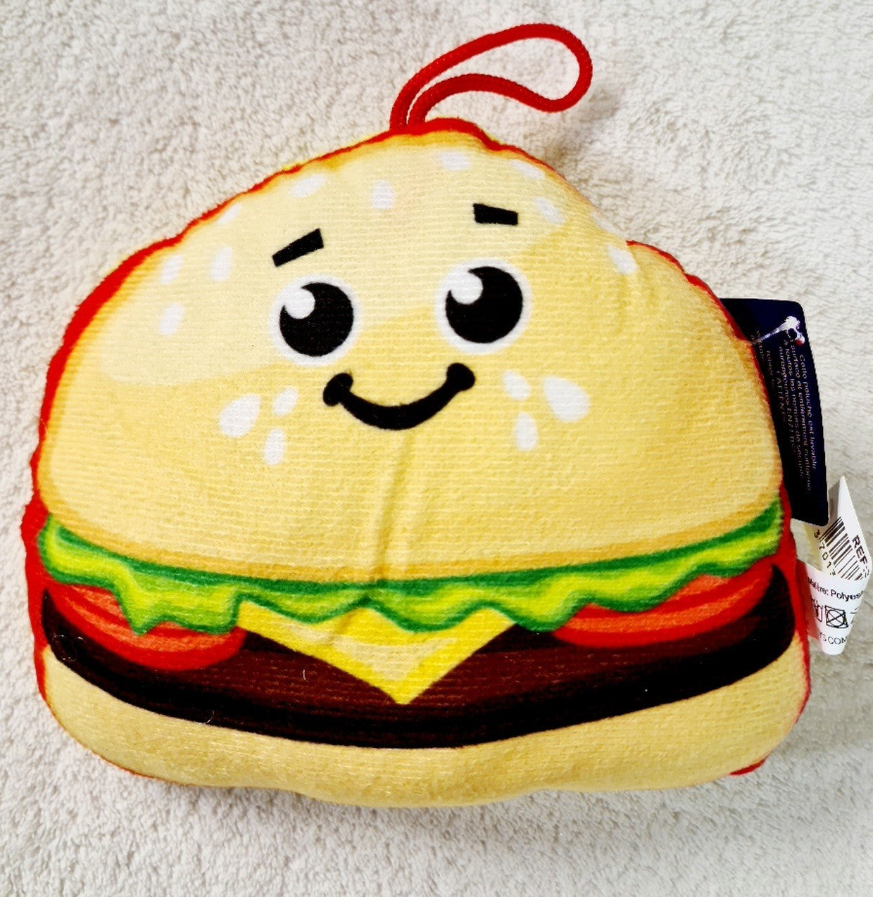 PELUCHE HAMBURGER 14 CM X 24 PCS (MJ30066) 384