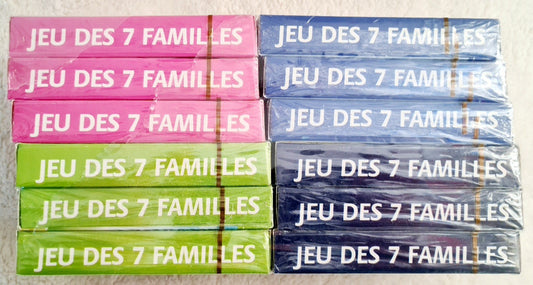 JEU DE 7 FAMILLES CONTE 4 MOD X12PCS (CO1333 2)