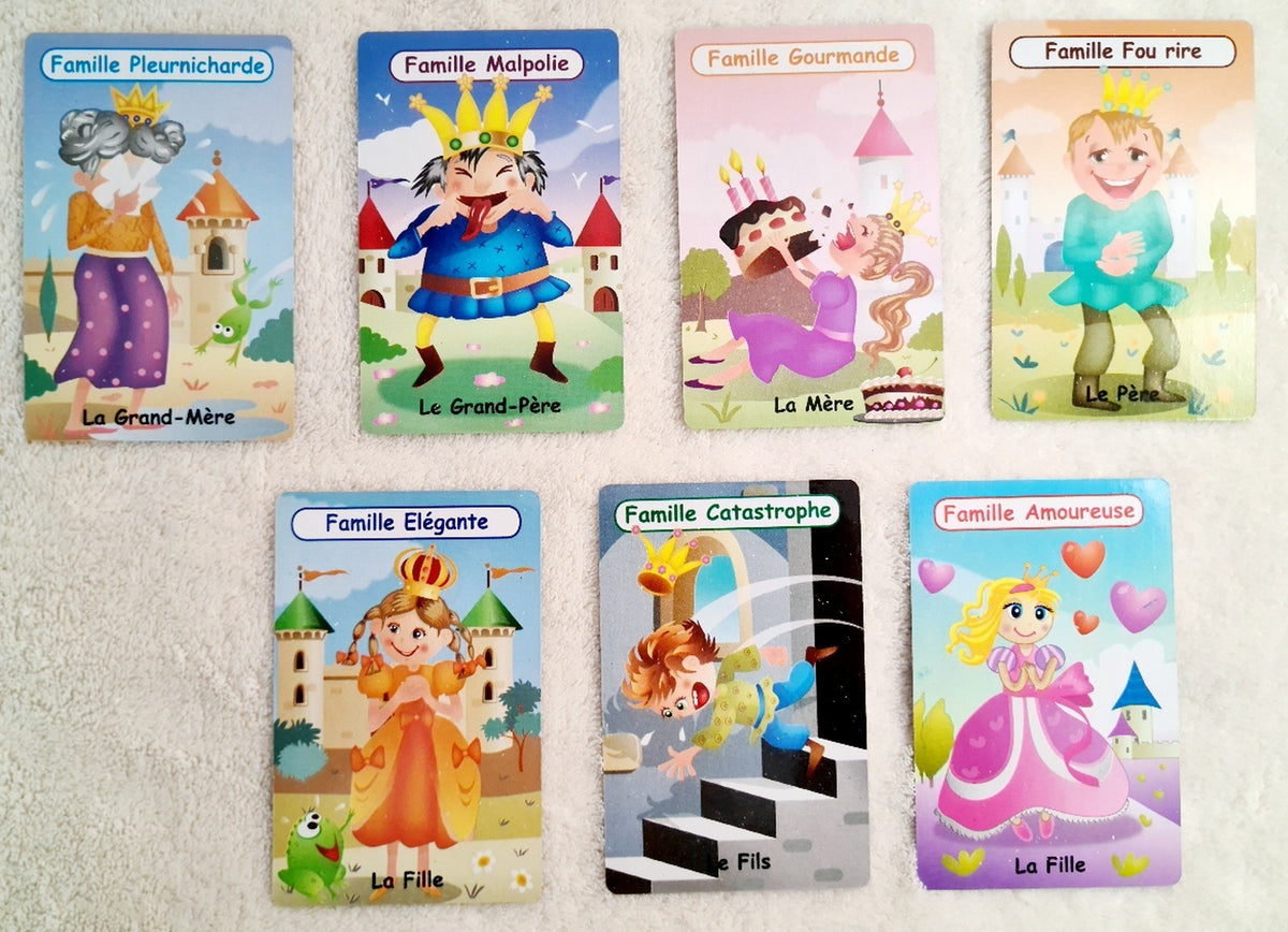 Jeu de 7 familles sur le thème des contes - jouet kermesse fête foraine ...