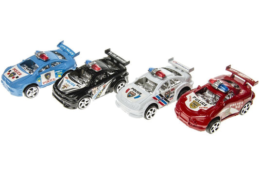 VOITURE POLICE 8CM X12PCS (LG3273) 960/480