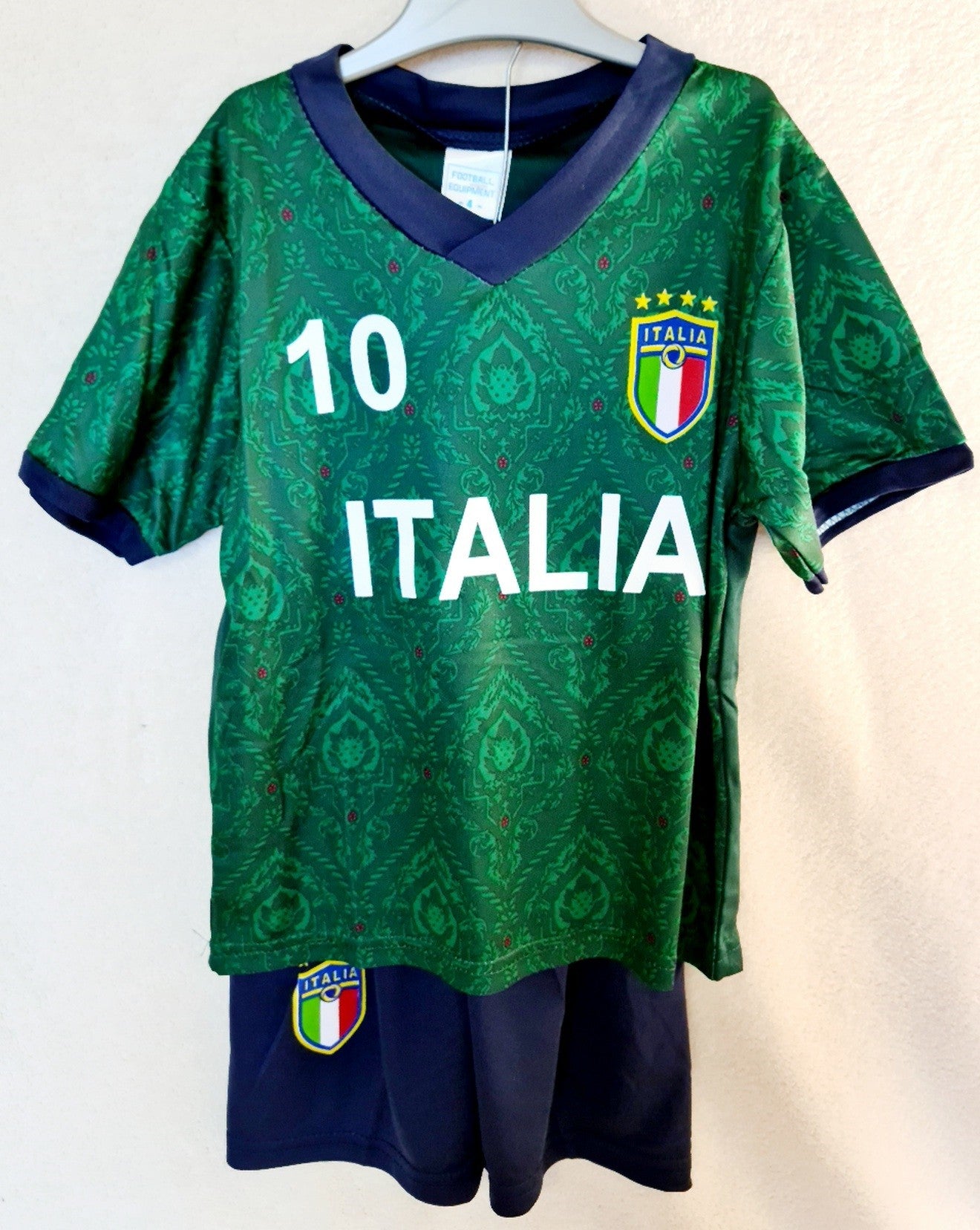 MAILLOT ET SHORT ENFANT ITALIE (CAMSEIT)