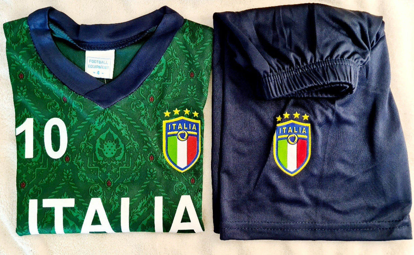 MAILLOT ET SHORT ENFANT ITALIE (CAMSEIT)