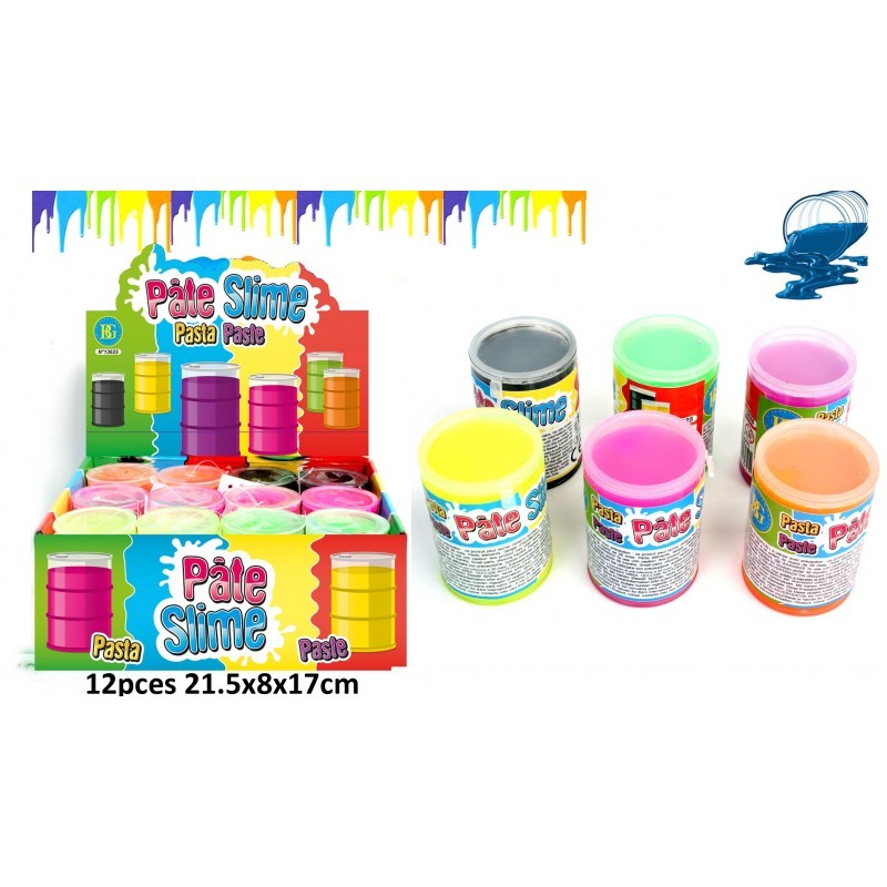 PATE SLIME BARIL FLUO X12 PCS (BG13625)