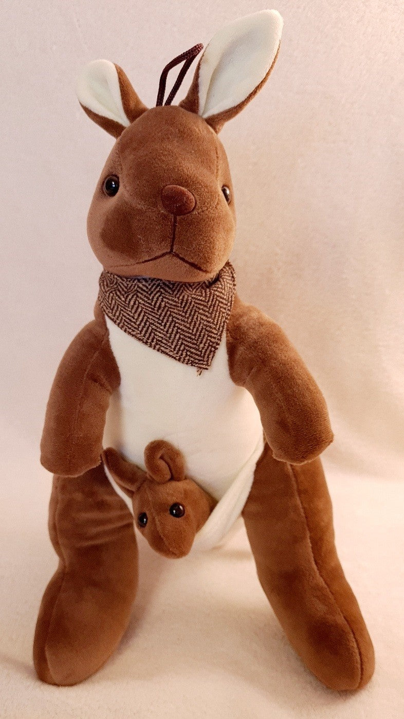 PELUCHE KANGOUROU 30CM (MJ50293)