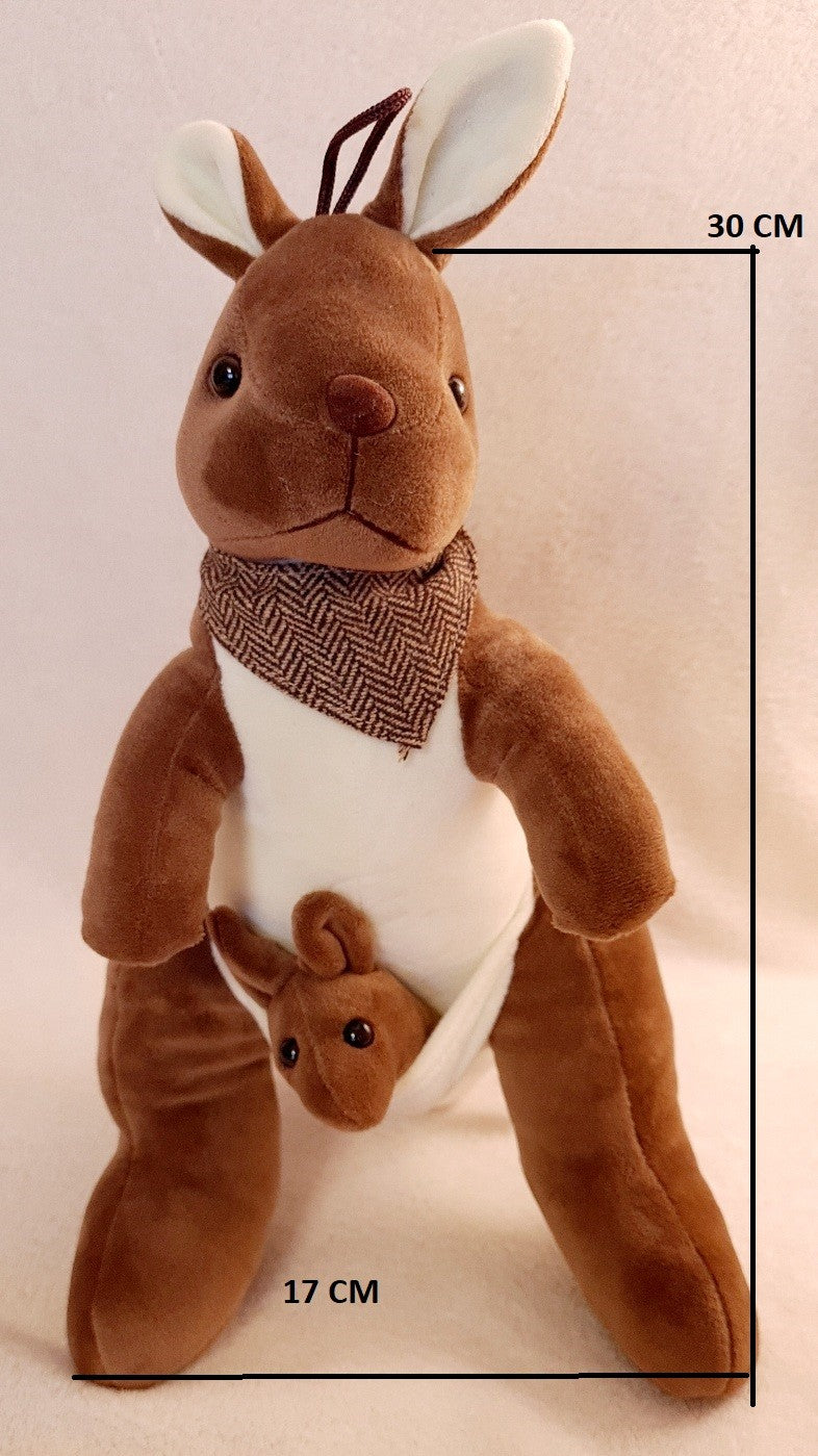 PELUCHE KANGOUROU 30CM (MJ50293)