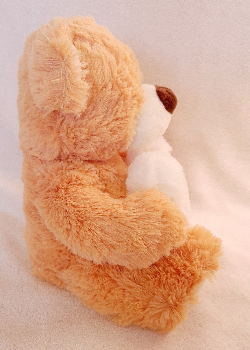 PELUCHE OURS MARRON COEUR 25CM (MJ30134) 48