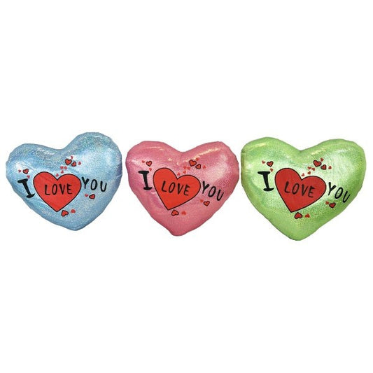 PELUCHE COEUR IRISE I LOVE YOU 3ASST 26 CM X12PCS (MJ40003) 72